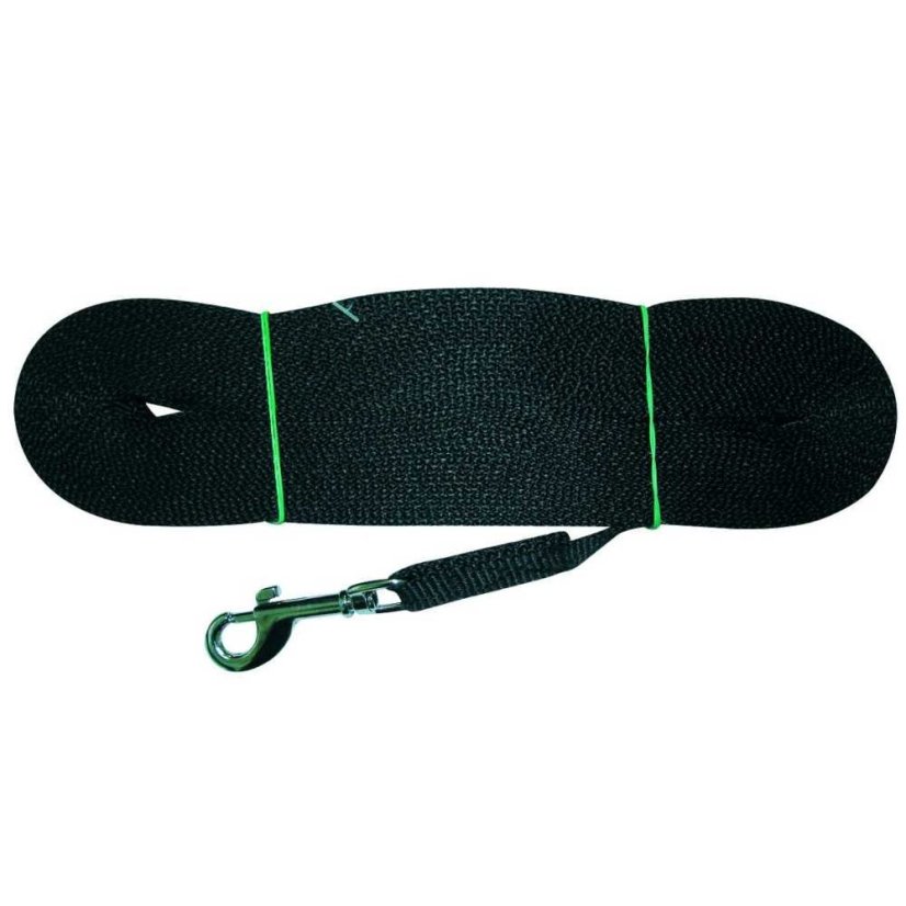 Stopovačka popruh černá šířka 20 mm, délka 6 m