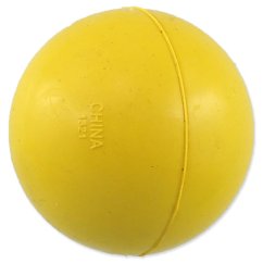 Hračka Dog Fantasy míček tvrdý žlutý 5cm