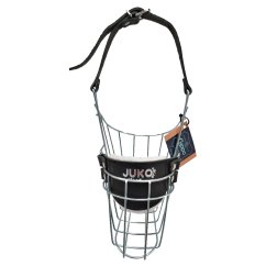 Náhubek zinek/kůže dobrman, beuceron - pes