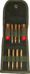 Lodenové pouzdro na náboje (7x K+2x B)