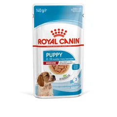 Royal Canin SHN Dog Medium Puppy Gravy Kapsičky 10x140 g (1 ks v košíku = 1 box / 10 ks)