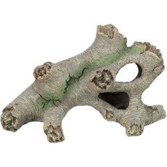 Pařez stromu do terária / akvária, polyesterová pryskyřice, 21 cm