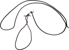 Předváděcí vodítko z kulaté kůže - 6 mm