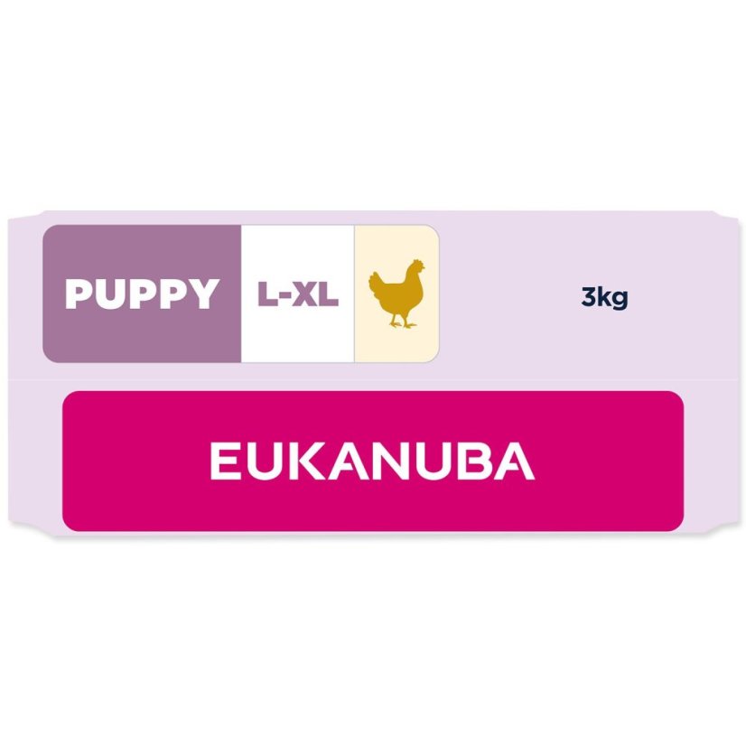 Krmivo EUKANUBA Puppy Large rich in fresh chicken 3kg