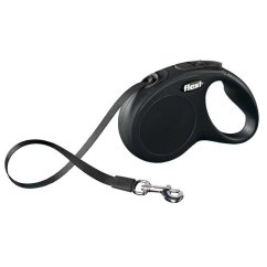 Flexi New Classic pásek S 5 m (15 kg) černá