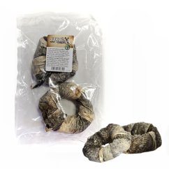 Tresčí kůže sušená Kroužek JUKO 100 g (2 ks)