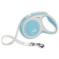 Vodítko Flexi New Comfort páska M světle modré 5m