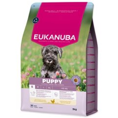 Krmivo EUKANUBA Puppy Small rich in fresh chicken 3kg