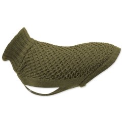 Svetr Trixie Norwood XXS 21 cm olivově zelený