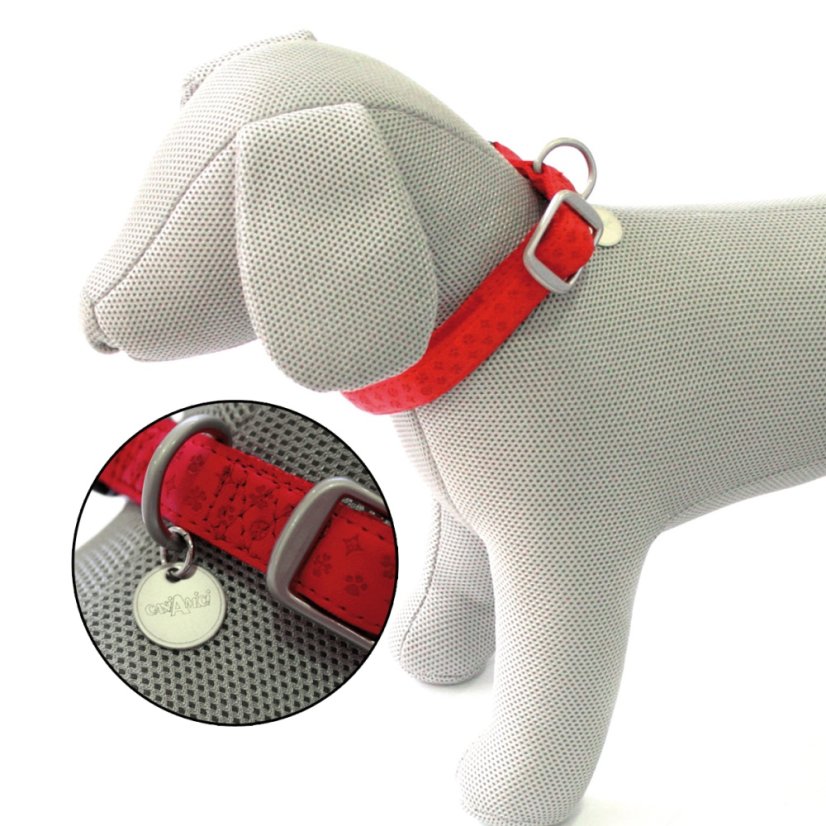 Obojek Mylord červená 35 - 50 x 2 cm