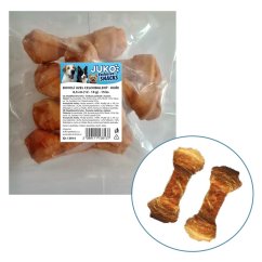 Uzel buvolí obalený kuřecím masem JUKO Snacks 6,5 cm (15 ks)