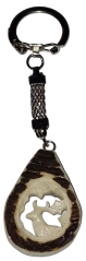 Vyřezávaná klíčenka daněk