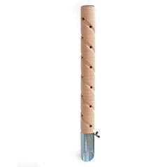 Psí pisoár design 3 dřevěný 60 cm