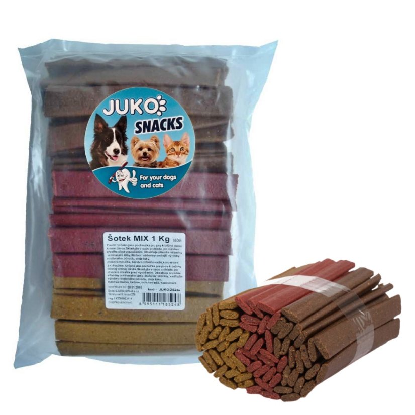 Šotek MIX JUKO Snacks 1 kg