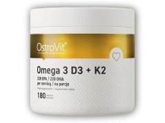 Omega 3 D3 + K2 180 kapslí