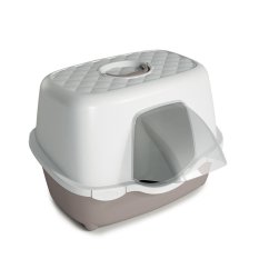 WC Trés Chic s děšťovým přístřeškem, béžová