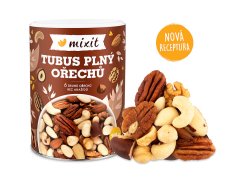 Tubus plný <b>ořechů</b> 350g