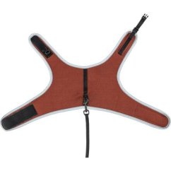 Postroj VESTA s vodítkem pro kočku 24-42 cm/1,20 m, rezavá