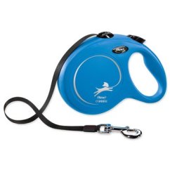 Vodítko Flexi Classic New páska L modré 8m