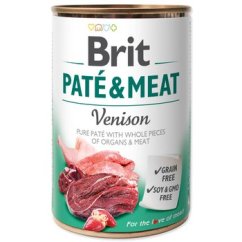 Konzerva Brit Paté & Meat zvěřina 400g