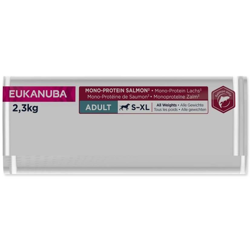 Krmivo EUKANUBA Daily Care Adult Mono Protein Salmon 2,3kg