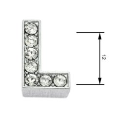Navlékací písmenka L 12 mm