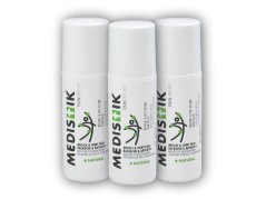 3x Medistik rollon 89ml