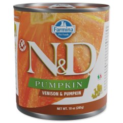 Konzerva N&D Dog Venison & Pumpkin 285g