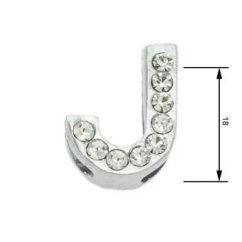 Navlékací písmenka J 18 mm