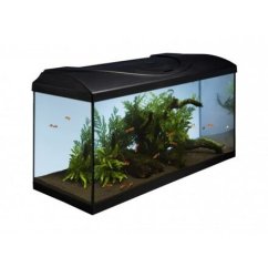 Akvarijní set 80 - černá 80x35x40 cm