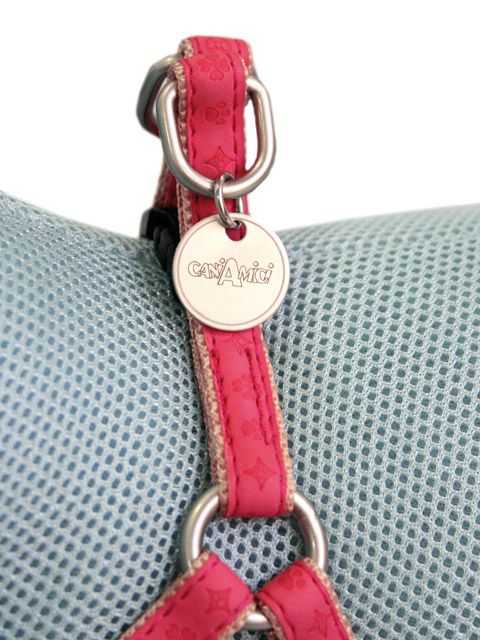 Postroj Mylord růžový 1x25-40 cm