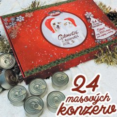 FALCO Adventní kalendář, 24 x konzerva 120 g