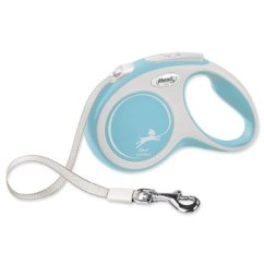 Vodítko Flexi New Comfort páska S světle modré 5m