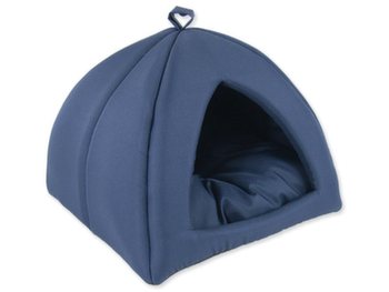 Kukaň Dog Fantasy Basic tmavě modrá 62x62x52cm