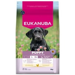 Krmivo EUKANUBA Puppy Large rich in fresh chicken 3kg