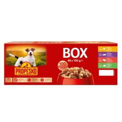 Propesko Dog Mix masa, kapsa 100 g (48 pack)