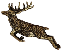 Jelen ve skoku (odznak na klobouk)