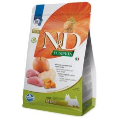 Krmivo N&D Dog Adult Mini Grain Free Pumpkin Wild Boar & Apple 2,5kg