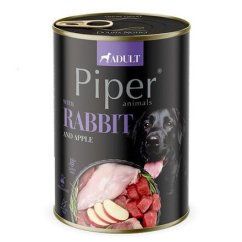 NEW PIPER s králíkem a jablkem, konzerva pro psy 400 g
