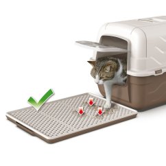 Sítová předložka před WC Genius