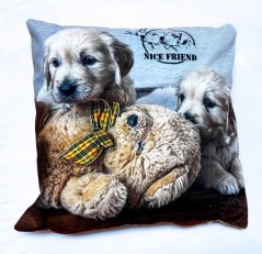 Polštář plyšový Jeníček a Janička