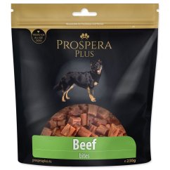 Pochoutka Prospera Plus hovězí kousky 230g