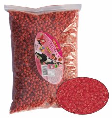 KOI STRAWBERRY pellet kuličky, sáček 1 l