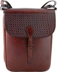Lesnická kožená brašna - hnědá hovězina