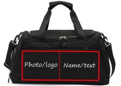 Cestovní taška s vaší fotografií a textem