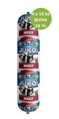 JUKO Salami Beef (hovězí) 1 kg, 4 x15 ks - SLEVA 10%
