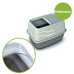 WC uzavřené Salto - Ulomený plastový čep - SLEVA 30 %