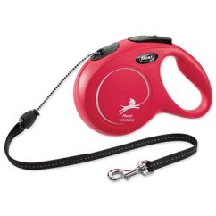 Vodítko Flexi Classic New lanko M červené 8m