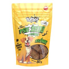 TufTuf Super měkké drůbeží kostky pro střední a velká plemena 80 g
