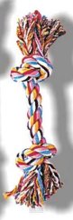 Lano bavlna 2 uzly 23 cm